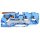 Wago 2110-1304 3-Leiter-Durchgangsklemme mit Hebel und Push-in CAGE CLAMP® 10 mm² mit Prüföffnung für Anwendungen Ex i geeignet seitliche und mittige Beschriftung für Tragschiene 35 x 15 und 35 x 7,5 Push-in CAGE CLAMP® 10,00 mm² blau