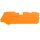 Wago 2110-1392 Abschluss- und Zwischenplatte 1 mm dick für 3-Leiter-Klemmen orange