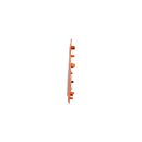 Wago 2203-7692 Abschluss- und Zwischenplatte 0,8 mm dick orange