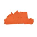 Wago 2203-7692 Abschluss- und Zwischenplatte 0,8 mm dick orange