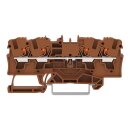 Wago 2204-1401/000-014 4-Leiter-Durchgangsklemme mit...
