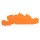 Wago 2205-7692 Abschluss- und Zwischenplatte 1 mm dick orange