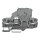 Wago 2206-1611/1000-867 2-Leiter-Sicherungsklemme mit schwenkbarem Sicherungshalter für G-Sicherungseinsatz 5 x 20 mm mit Drücker mit Defektanzeige durch LED 120 V für Tragschiene 35 x 15 und 35 x 7,5 6 mm² Push-in CAGE CLAMP® 6,00 mm² grau
