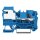 Wago 2206-7114 1-Leiter-N-Trennklemme 6 mm² Push-in CAGE CLAMP® 6,00 mm² blau
