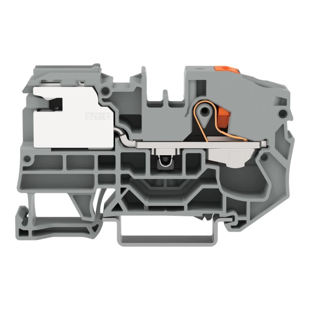 Wago 2216-7111 1-Leiter-Potentialausgleichsklemme 16 mm² Push-in CAGE CLAMP® 16,00 mm² grau