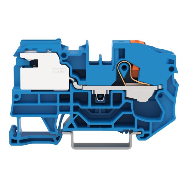 Wago 2216-7114 1-Leiter-N-Trennklemme 16 mm² Push-in CAGE CLAMP® 16,00 mm² blau