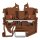 Wago 2250-1201/000-014 2-Leiter-Mini-Durchgangsklemme mit Drücker 1 mm² für Tragschiene 15 seitliche und mittige Beschriftung mit Prüföffnung Push-in CAGE CLAMP® 1,00 mm² braun