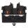 Wago 2250-315 2-Leiter-Mini-Durchgangsklemme mit Drücker 1 mm² mit Rastfuß seitliche und mittige Beschriftung mit Prüföffnung Push-in CAGE CLAMP® 1,00 mm² schwarz