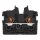 Wago 2250-325 2-Leiter-Mini-Durchgangsklemme mit Drücker 1 mm² Mittelklemme ohne Rastfuß, ohne Flansch seitliche und mittige Beschriftung mit Prüföffnung Push-in CAGE CLAMP® 1,00 mm² schwarz