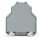Wago 249-198 Schraubenlose Endklammer 14 mm breit für Tragschiene 35 x 15 und 35 x 7,5 grau