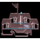 Wago 281-634/281-434 Bauelementklemme Doppelstock LED rot...