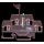 Wago 281-634/281-434 Bauelementklemme Doppelstock LED rot DC 24 V für Tragschiene 35 x 15 und 35 x 7,5 4 mm² CAGE CLAMP® 4,00 mm² grau