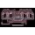 Wago 281-679 3-Leiter-Durchgangsklemme 4 mm² mittige Beschriftung für Tragschiene 35 x 15 und 35 x 7,5 CAGE CLAMP® 4,00 mm² rot
