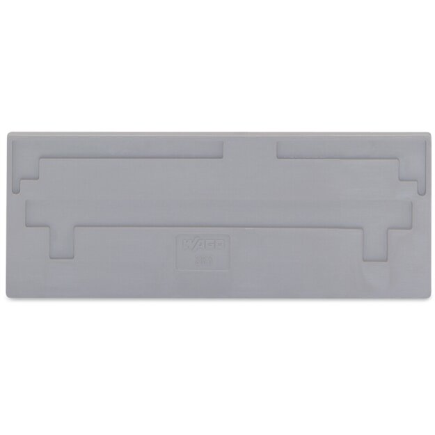 Wago 283-326 Trennwand 2 mm dick überstehend grau