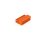 Wago 734-338 1-Leiter-Stiftleiste CAGE CLAMP® 1,5 mm² Rastermaß 3,81 mm 8-polig 100% fehlsteckgeschützt 1,50 mm² orange