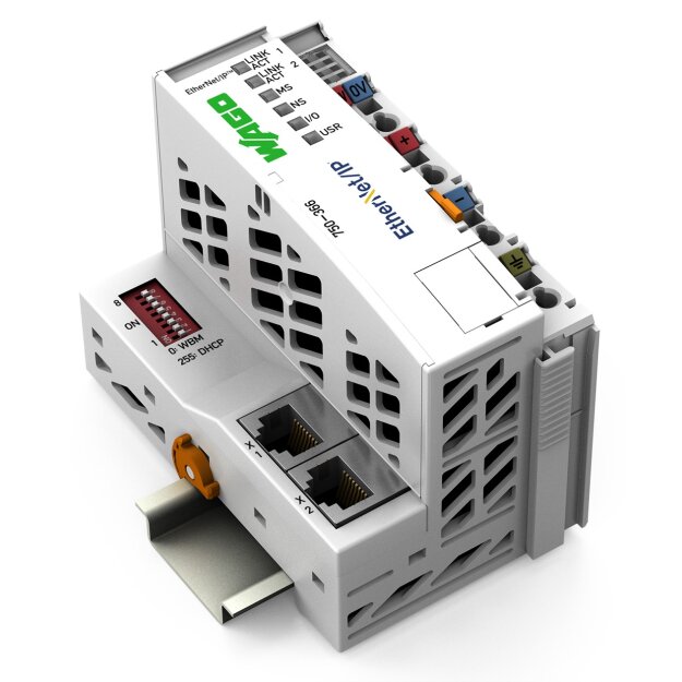 Wago 750-366 Feldbuskoppler EtherNet/IP 4. Generation DLR