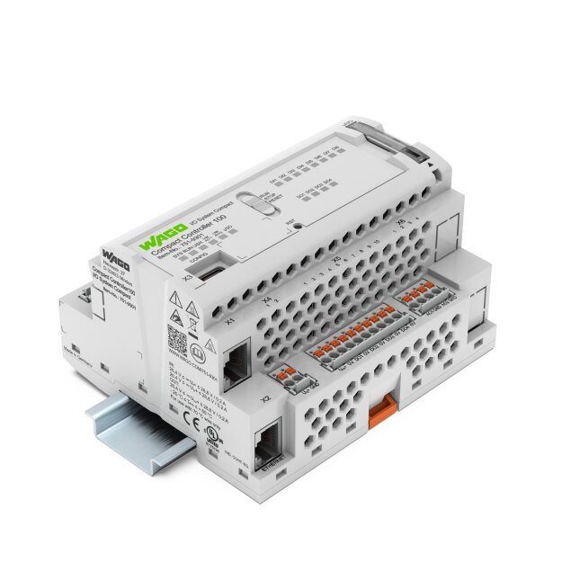 Wago 751-9301 Compact Controller 100 8DI 4DO 2AI 2AO 2NI1K/PT1K 1RS485 2 x ETHERNET SD
