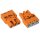 Wago 770-1353 Stecker 3-polig Kod. R 4,00 mm² orange