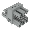 Wago 770-1767 h-Verteiler 3-polig Kod. B 1 Eingang 2...