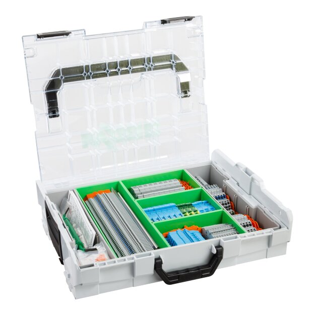 Wago 821-160 TOPJOB®S-INSTA-BOX L-BOXX® 102 mit Betätigungsöffnung für 3 normgerechte Verteilungen