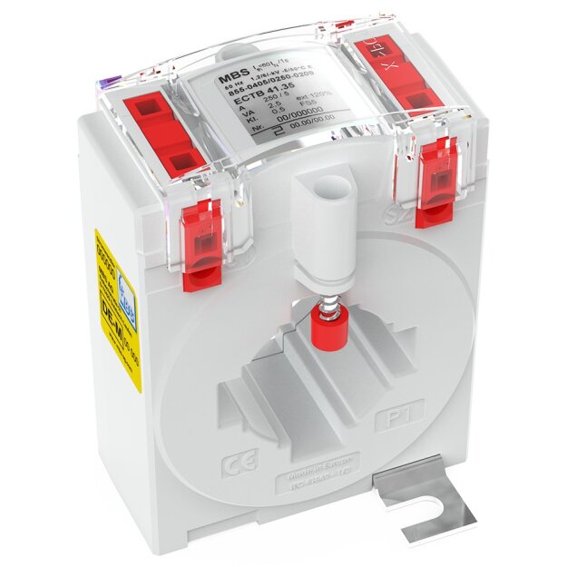 Wago 855-405/200-209 Aufsteck-Stromwandler Primärer Bemessungsstrom 200 A Sekundärer Bemessungsstrom 5 A Bemessungsleistung 2,5 VA Genauigkeitsklasse 0,5 Verrechnungszwecke