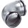 Maico B90-125 Bogen B90-125 gezogen Rollringdichtung 90 Grad DN125