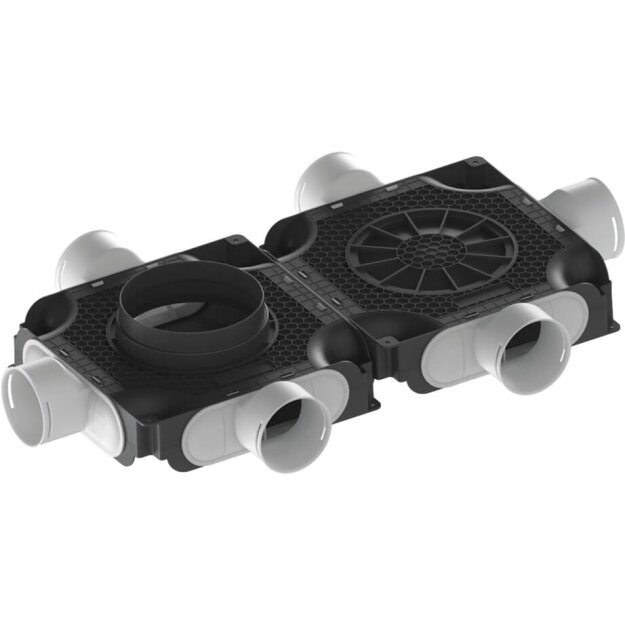 Maico MA-FDV6-90 Luftverteiler doppelt MA-FDV6-90 6 Anschlüsse DN 90