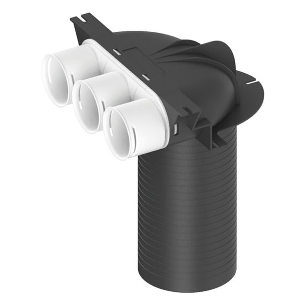 Maico MA-U3-63 Umlenkstück MA-U3-63 3 x Flexrohre Nennweite 63