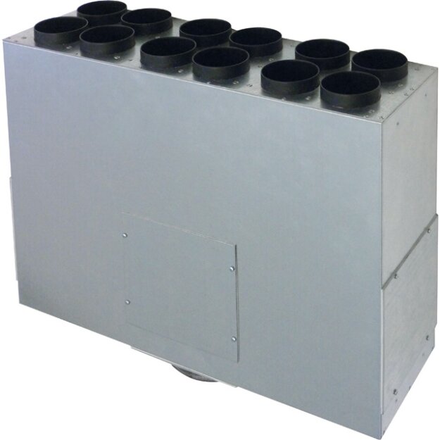 Maico MF-BV75-160-12 Luftverteile aus Blech MF-BV75-160-12 12 AnschlüsseAnschluss Flexrohr