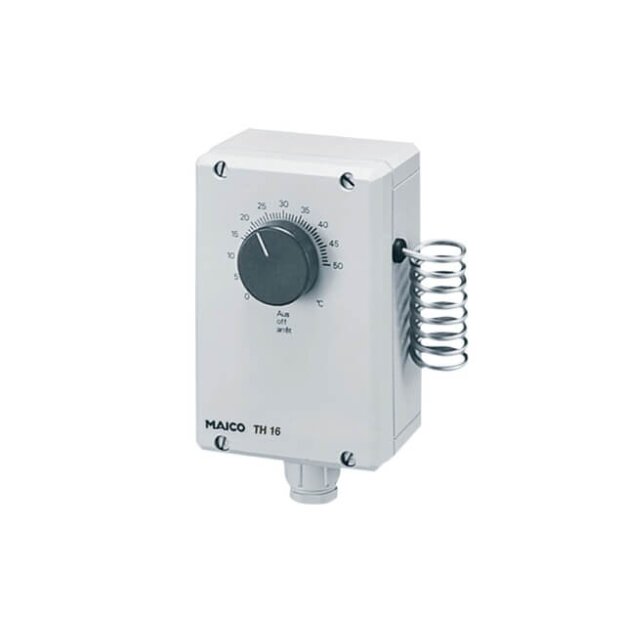 Maico TH 16 Thermostat TH 16 für Temperaturen von 0 °C bis +50 °C IP54 AP 230V