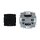 Busch-Jaeger flexTronics® Wireless Set: 64811 U Relais-Einsatz flex 1-fach 2CKA006800A3041 + 62721-WL Bedienelement flex 2-fach Wireless 2CKA006200A0282