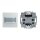 Busch-Jaeger flexTronics® Wireless Set: 64811 U Relais-Einsatz flex 1-fach 2CKA006800A3041 + 2CKA006200A0169 62762-83-WL BW 180 flex Komfort-Sensor Wireless mit Selectlinse
