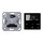 JUNG HOME RaumthermostatSet 1790RTR Raumtemperaturregler-Einsatz Fühleranschluss + BTA1791SW Raumthermostat-Display Glas Schwarz Serie A