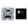 JUNG HOME Raumthermostat Set 1790RTREinsatz + BTA1791SW Display Glas Schwarz