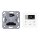JUNG HOME Raumthermostat Set 1790RTR Einsatz /BTCD1791WW Display Glas Alpinweiß