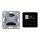 JUNG HOME Raumthermostat-Set 1790RTR Einsatz & BTCD1791SW Display Glas Schwarz
