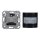 JUNG HOME Bewegungsmelder-Set 1701SE Schalteinsatz + BTA17181SW Bewegungsmelder