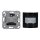 JUNG HOME Bewegungsmelder Set 1701SE Schalteinsatz +BTLS17181SW Bewegungsmelder