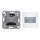 JUNG HOME Bewegungsmelder Set 1701SE Schalteinsatz + BTLS17181WW Bewegungsmelder