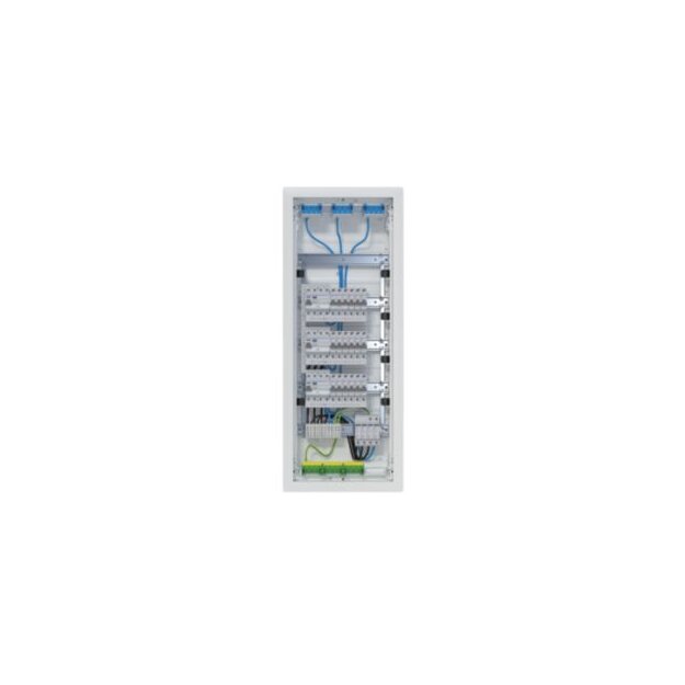 Hager VH60BV1 Kleinverteiler Volta HWV5x12PLEIP30 bestückt und verdrahtet 3 FI-Kreise Überspannungsableiter