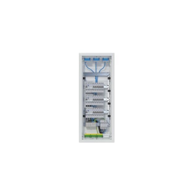 Hager VU60BV1 Kleinverteiler Volta UPV5x12PLEIP30bestückt und verdrahtet 3 FI-KreiseÜberspannungsableiter
