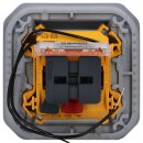 Legrand 069512L Plexo New Einsatz Wechselschalter Kontroll 10AX, Steckklemmen, IP55, IK08, Grau