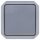 Legrand 069542L Plexo New Einsatz Taster beleuchtet 10 A, Steckklemmen (SL), IP 55, IK 08, Grau