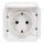 Legrand 069640L Plexo New Einsatz Schutzkontakt-Steckdose Steckklemmen, EB, IP44 IK08, Ultraweiß