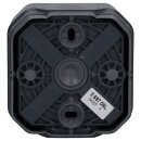 Legrand 069708L Plexo New FRAP GreenUp Schutzkontakt-Steckdose SL,EB,IP44,IK08, Anthrazit