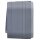 Legrand 069713L Plexo New FRAP Wechselschalter beleuchtet 10AX, Steckklemmen, IP55, IK08, Grau