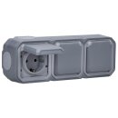 Legrand 069743L Plexo New FRAP 3-fach vorverdrahtete SSDO...