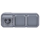 Legrand 069743L Plexo New FRAP 3-fach vorverdrahtete SSDO...