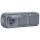 Legrand 069743L Plexo New FRAP 3-fach vorverdrahtete SSDO horizontal, SL, EB, IP44, IK 08, Grau