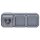 Legrand 069743L Plexo New FRAP 3-fach vorverdrahtete SSDO horizontal, SL, EB, IP44, IK 08, Grau